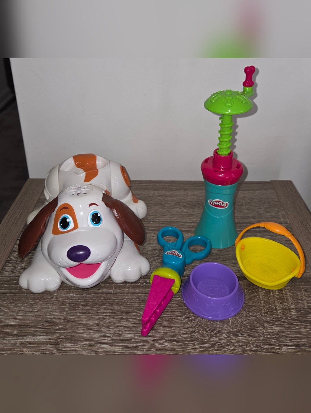 2010 Hasbro Playdoh Puppies Playset Incomplete READ DESCRIPTION